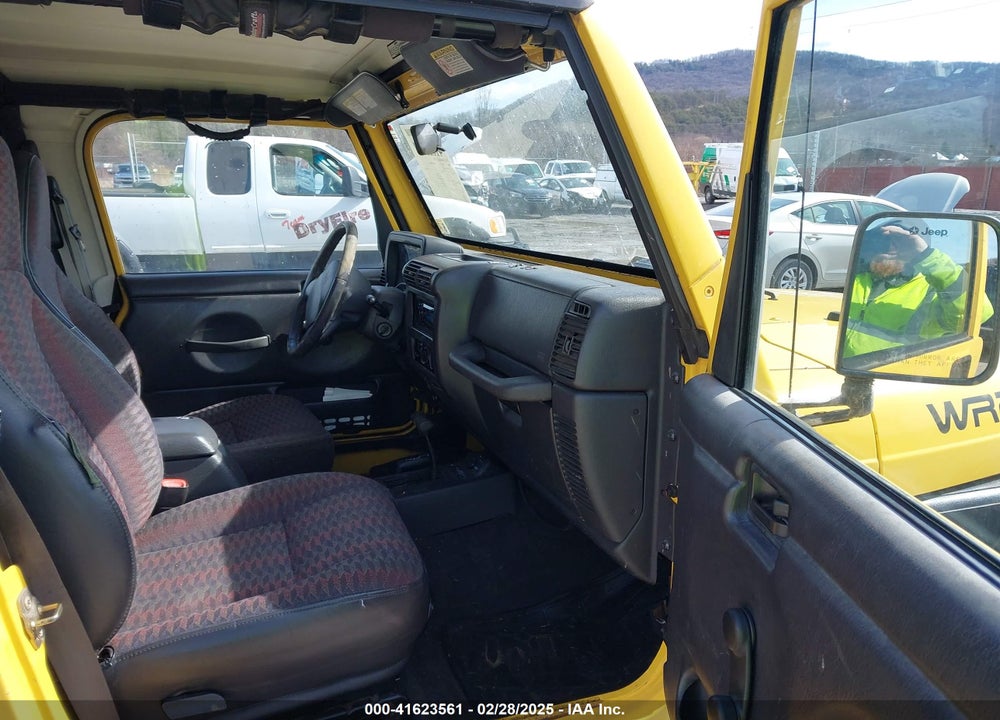 2000 JEEP WRANGLER SPORT VIN: 1J4FA49S5YP791447