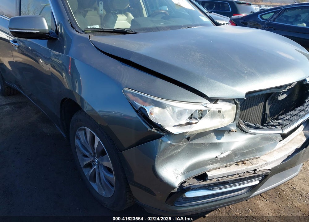 2015 ACURA MDX TECHNOLOGY PACKAGE VIN: 5FRYD4H49FB021668