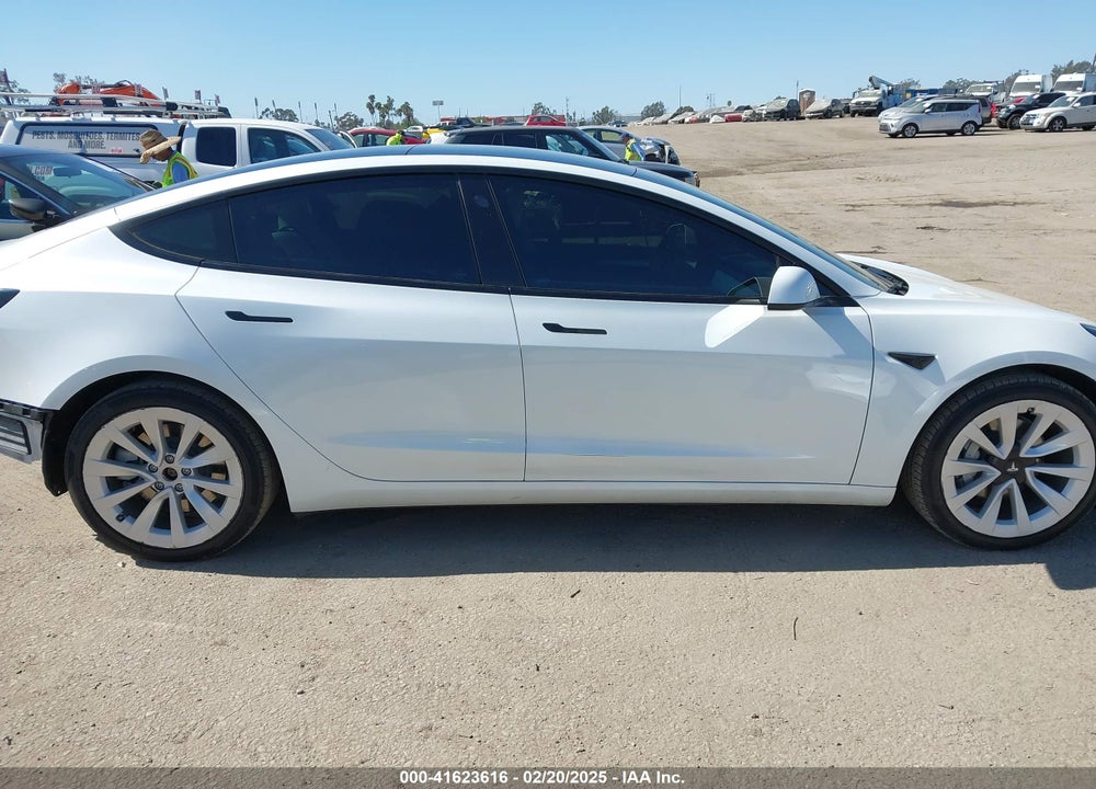 2022 TESLA MODEL 3 VIN: 5YJ3E1EA6NF130895