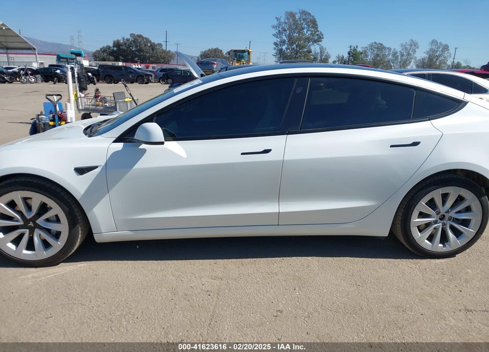 2022 TESLA MODEL 3 VIN: 5YJ3E1EA6NF130895