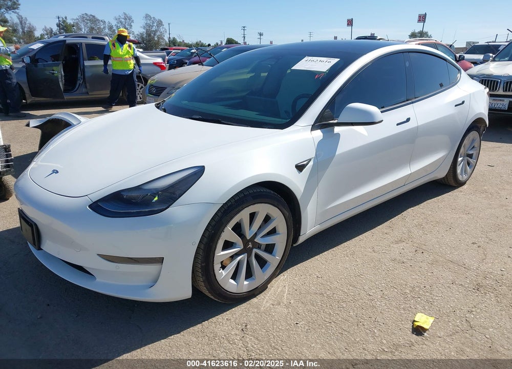 2022 TESLA MODEL 3 VIN: 5YJ3E1EA6NF130895