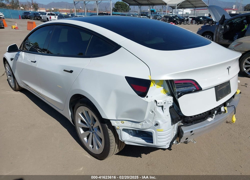 2022 TESLA MODEL 3 VIN: 5YJ3E1EA6NF130895