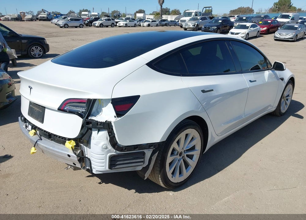 2022 TESLA MODEL 3 VIN: 5YJ3E1EA6NF130895