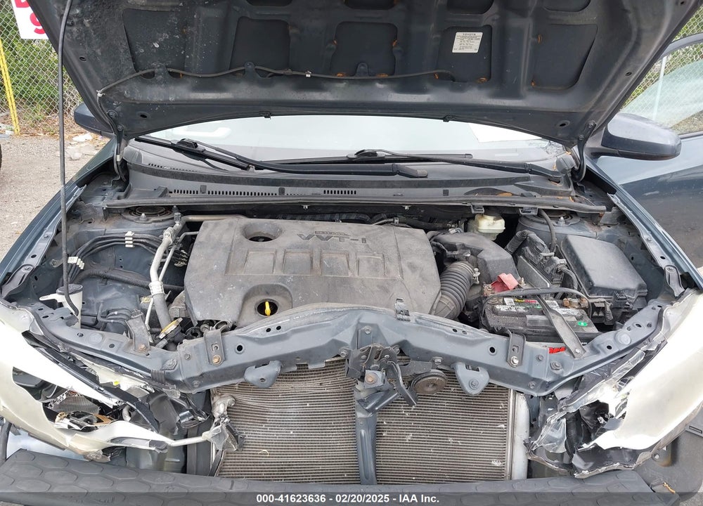 2014 TOYOTA COROLLA L VIN: 2T1BURHE5EC219566