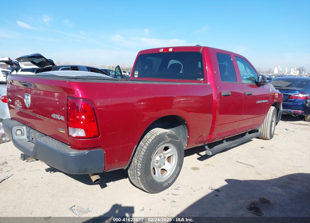 2012 DODGE RAM 1500 VIN: 1C6RD7FP9CS251141