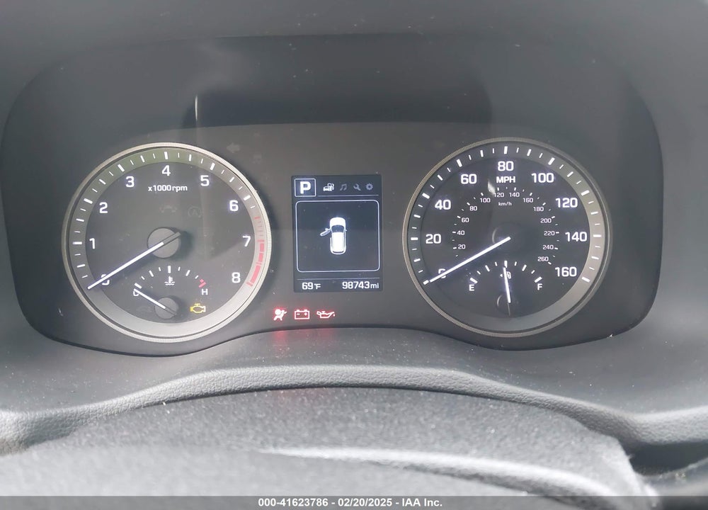 2017 HYUNDAI TUCSON SE VIN: KM8J23A49HU394969