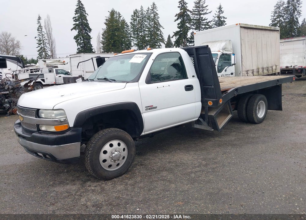 2002 CHEVROLET SILVERADO 3500 CHASSIS VIN: 1GBJC34142F206183