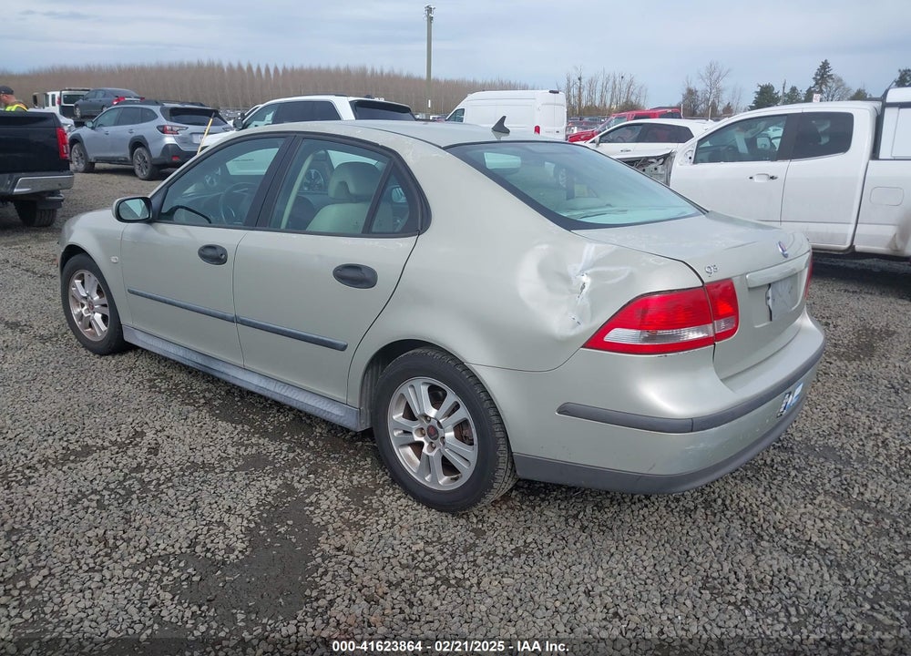 2005 SAAB 9-3 LINEAR VIN: YS3FB49S051017276