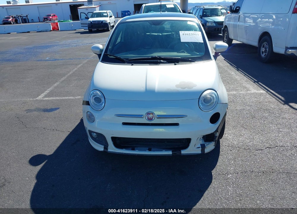 2012 FIAT 500 VIN: 3C3CFFBRXCT332307