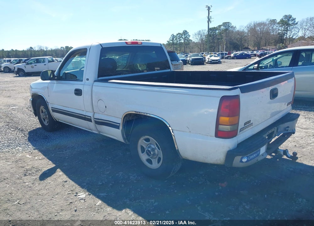 1999 GMC SIERRA 1500 VIN: 1GTEC14W2XZ508672