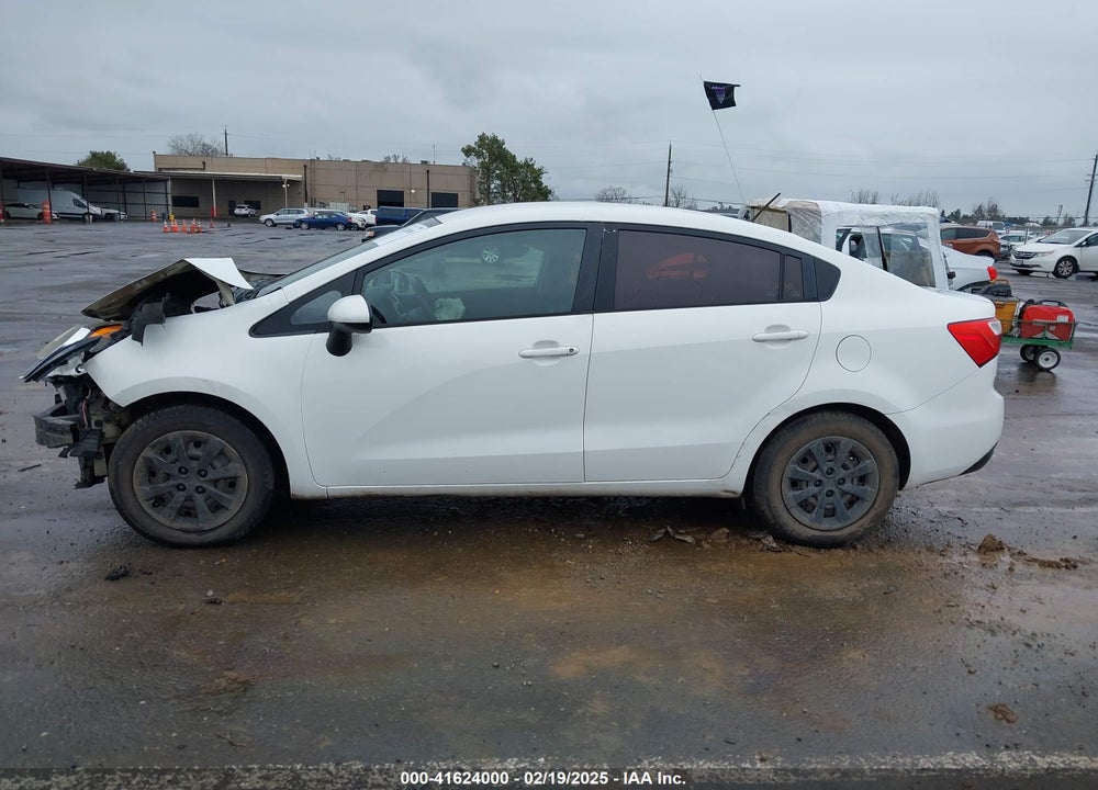 2014 KIA RIO LX VIN: KNADM4A3XE6350212