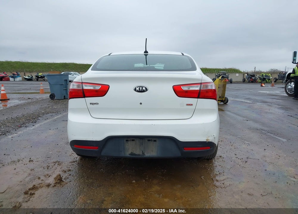 2014 KIA RIO LX VIN: KNADM4A3XE6350212