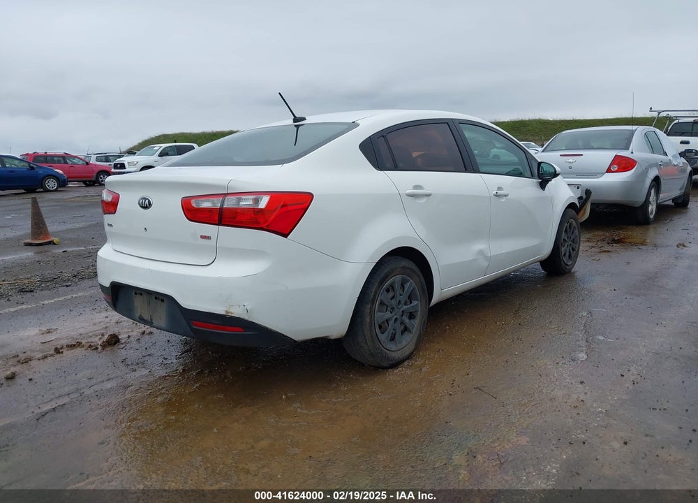 2014 KIA RIO LX VIN: KNADM4A3XE6350212
