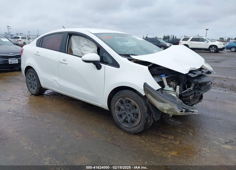2014 KIA RIO LX VIN: KNADM4A3XE6350212
