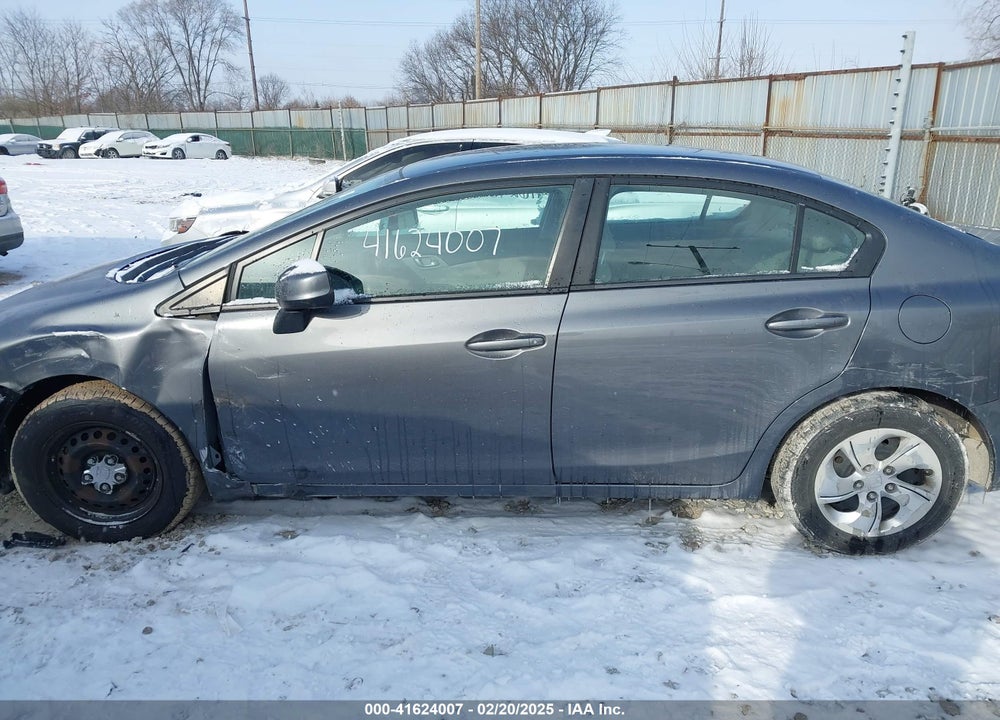 2013 HONDA CIVIC VIN: 19XFB2F58DE021937