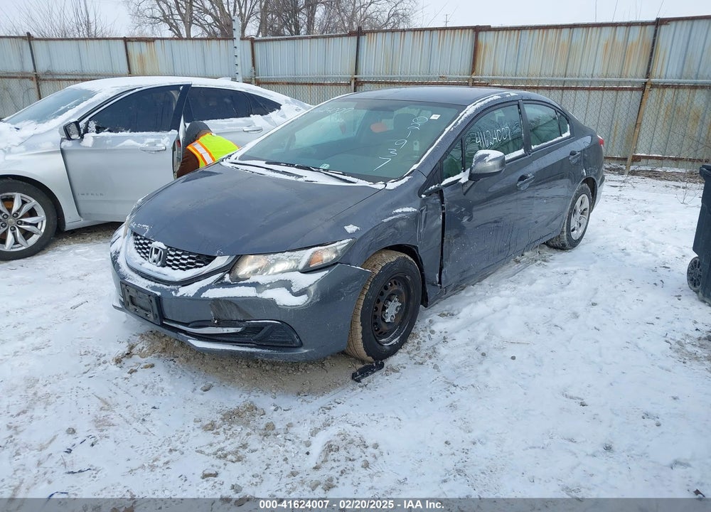 2013 HONDA CIVIC VIN: 19XFB2F58DE021937