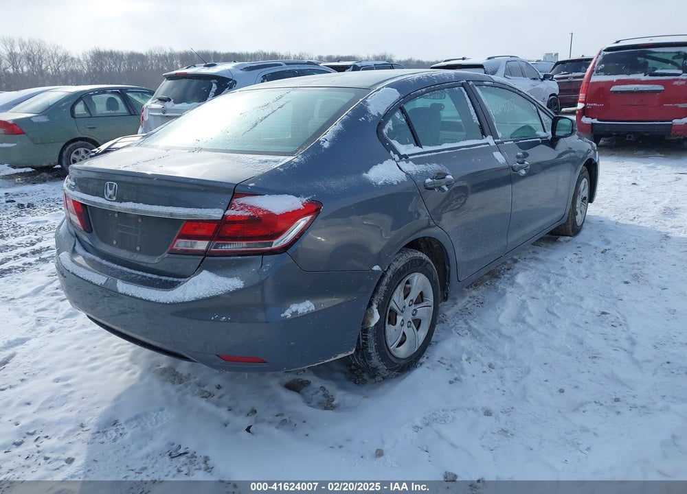 2013 HONDA CIVIC VIN: 19XFB2F58DE021937