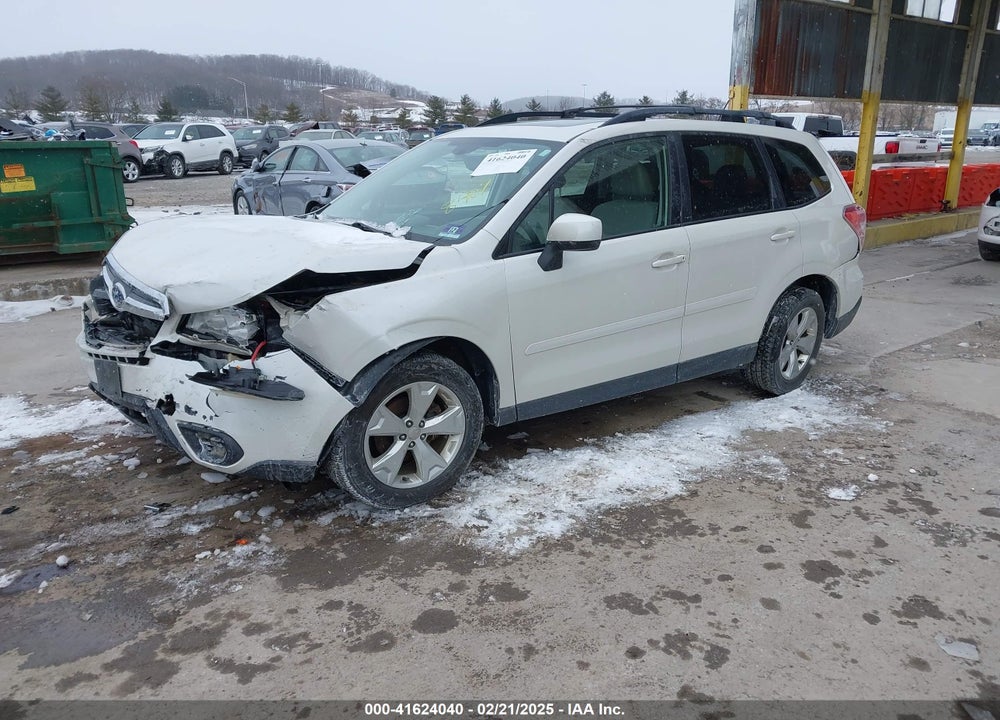 2015 SUBARU FORESTER VIN: JF2SJADC4FH818407