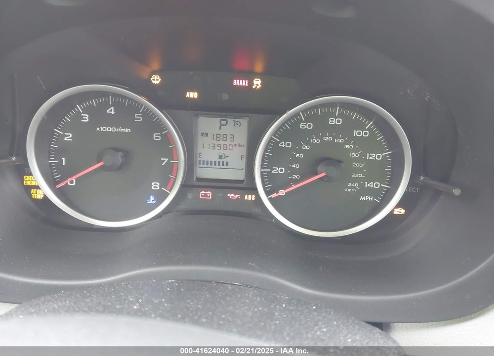 2015 SUBARU FORESTER VIN: JF2SJADC4FH818407