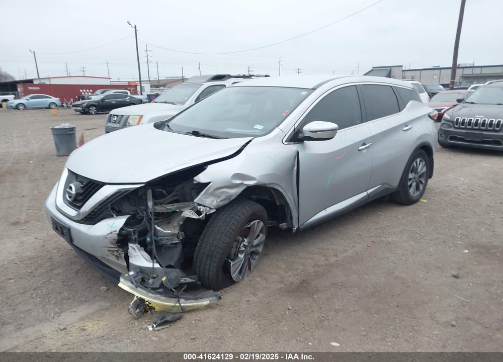 2016 NISSAN MURANO S VIN: 5N1AZ2MG5GN125484