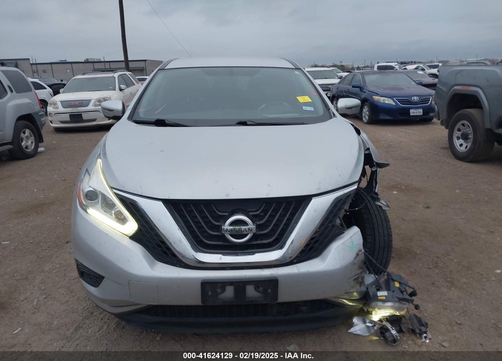 2016 NISSAN MURANO S VIN: 5N1AZ2MG5GN125484