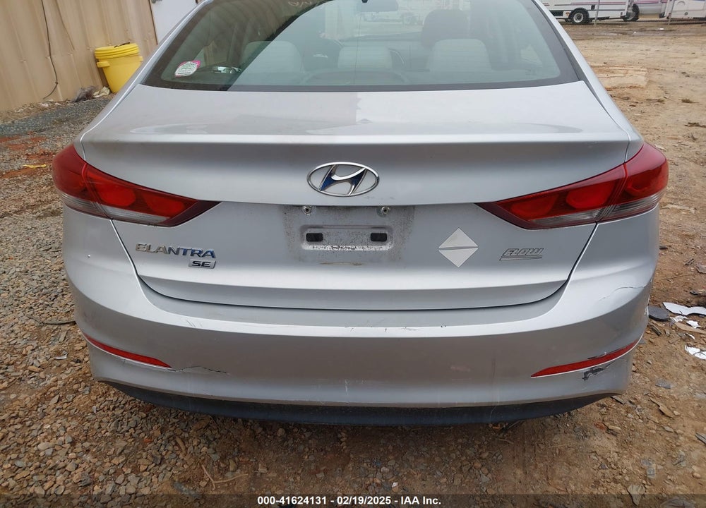 2017 HYUNDAI ELANTRA VIN: KMHD74LF6HU367196