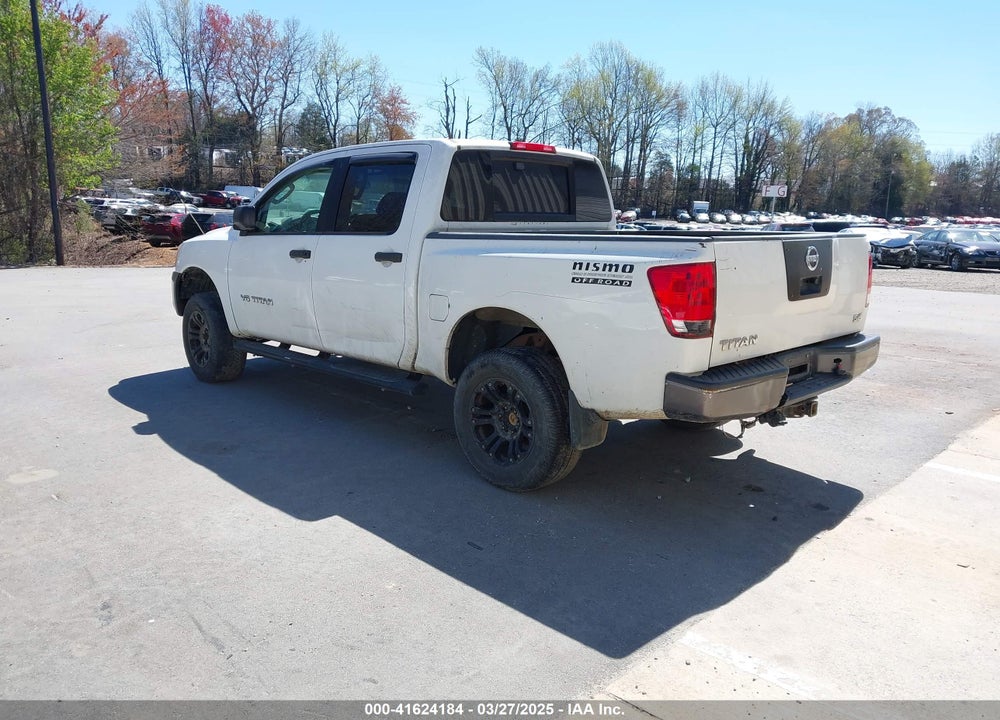 2008 NISSAN TITAN XE VIN: 1N6AA07C78N326181