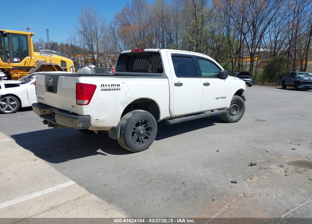 2008 NISSAN TITAN XE VIN: 1N6AA07C78N326181