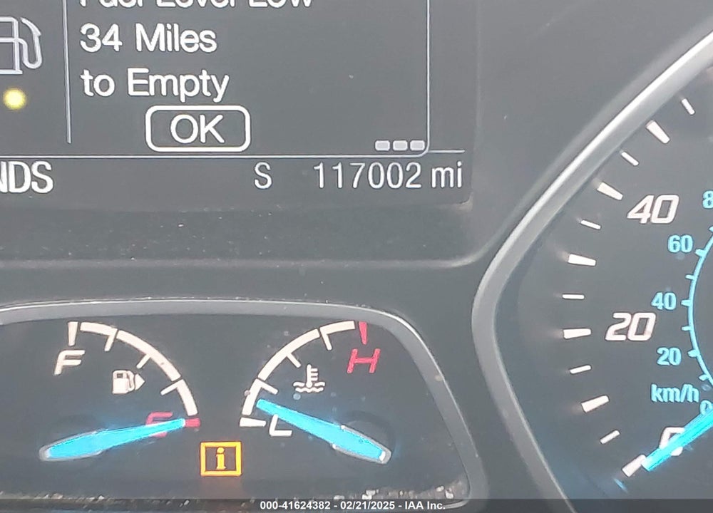 2016 FORD ESCAPE S VIN: 1FMCU0F75GUA80075