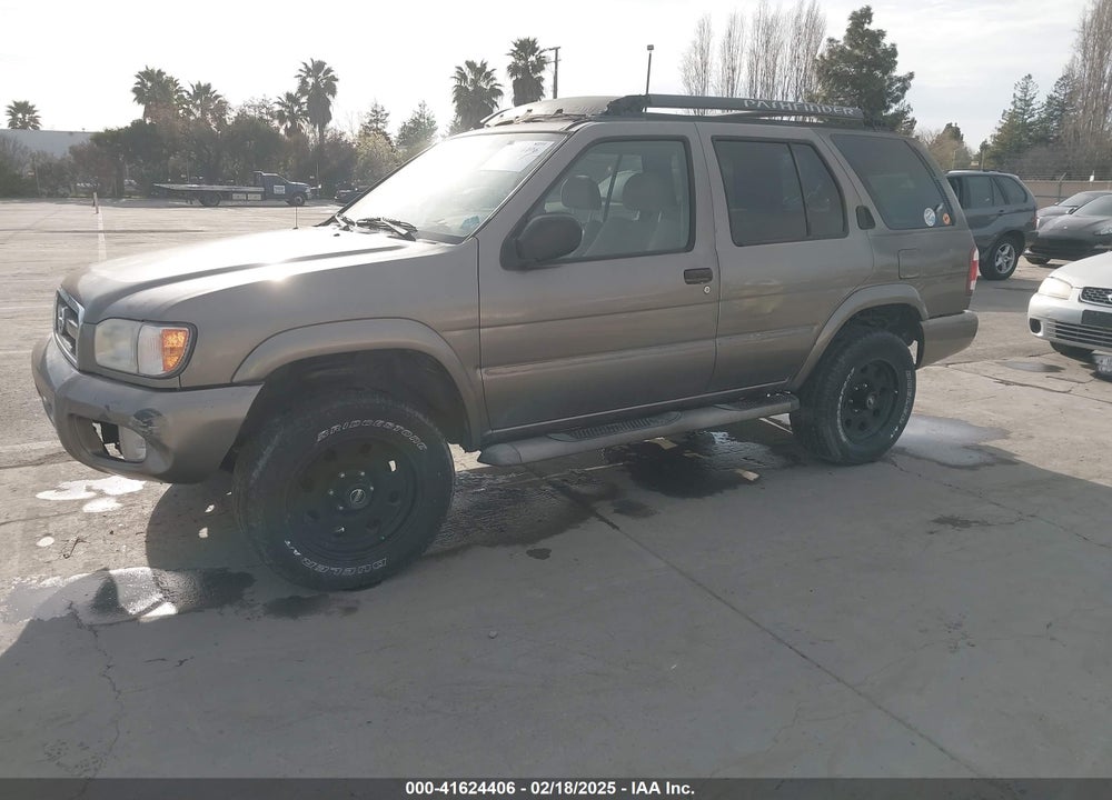 2002 NISSAN PATHFINDER SE VIN: JN8DR09X72W650522