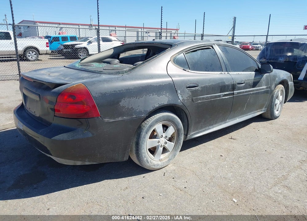 2008 PONTIAC GRAND PRIX VIN: 2G2WP552781145327