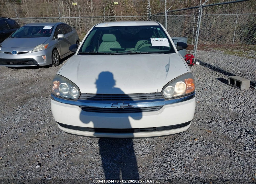 2005 CHEVROLET MALIBU LS VIN: 1G1ZT52855F339381