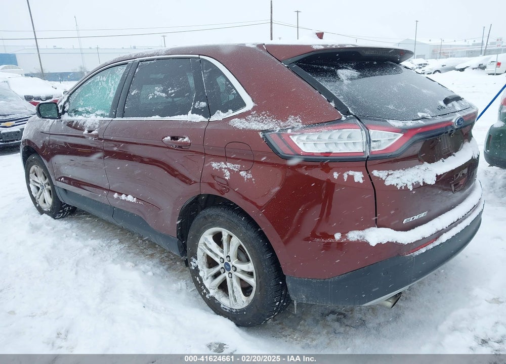 2016 FORD EDGE SEL VIN: 2FMPK4J97GBB71538