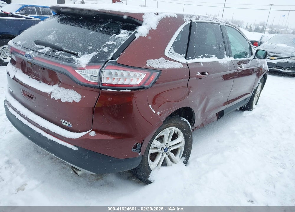 2016 FORD EDGE SEL VIN: 2FMPK4J97GBB71538