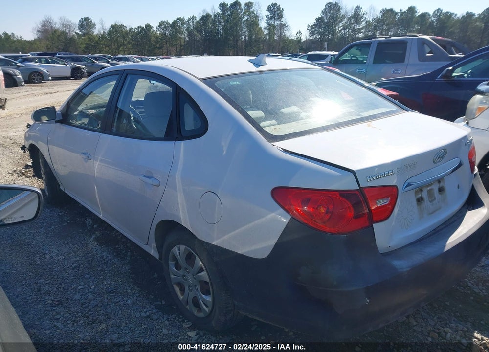 2010 HYUNDAI ELANTRA VIN: KMHDU4AD7AU863303