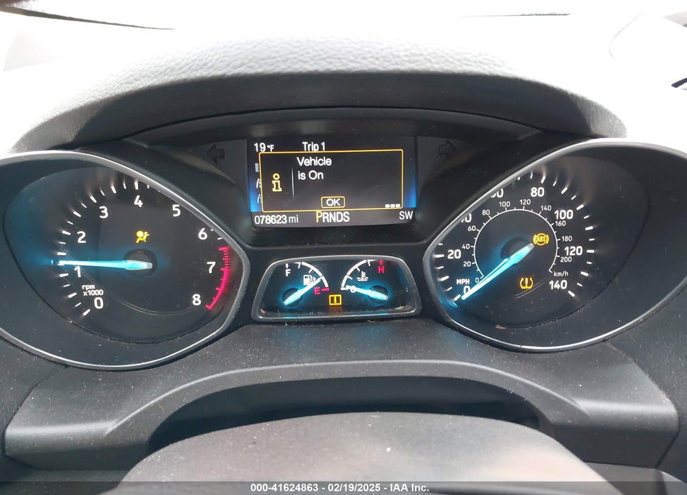 2018 FORD ESCAPE S VIN: 1FMCU0F75JUB86291