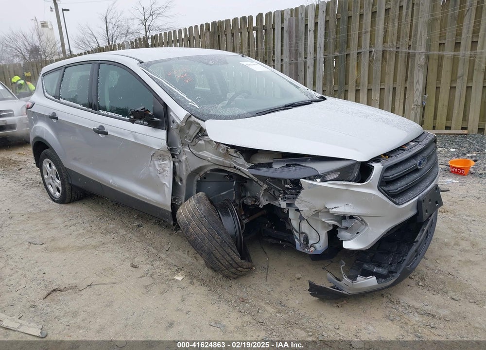 2018 FORD ESCAPE S VIN: 1FMCU0F75JUB86291