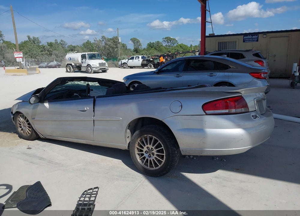 2004 CHRYSLER SEBRING LXI VIN: 1C3EL55R44N117949