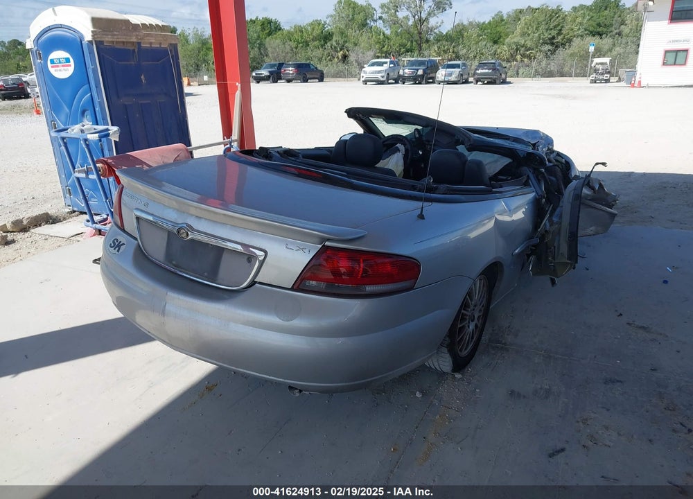2004 CHRYSLER SEBRING LXI VIN: 1C3EL55R44N117949