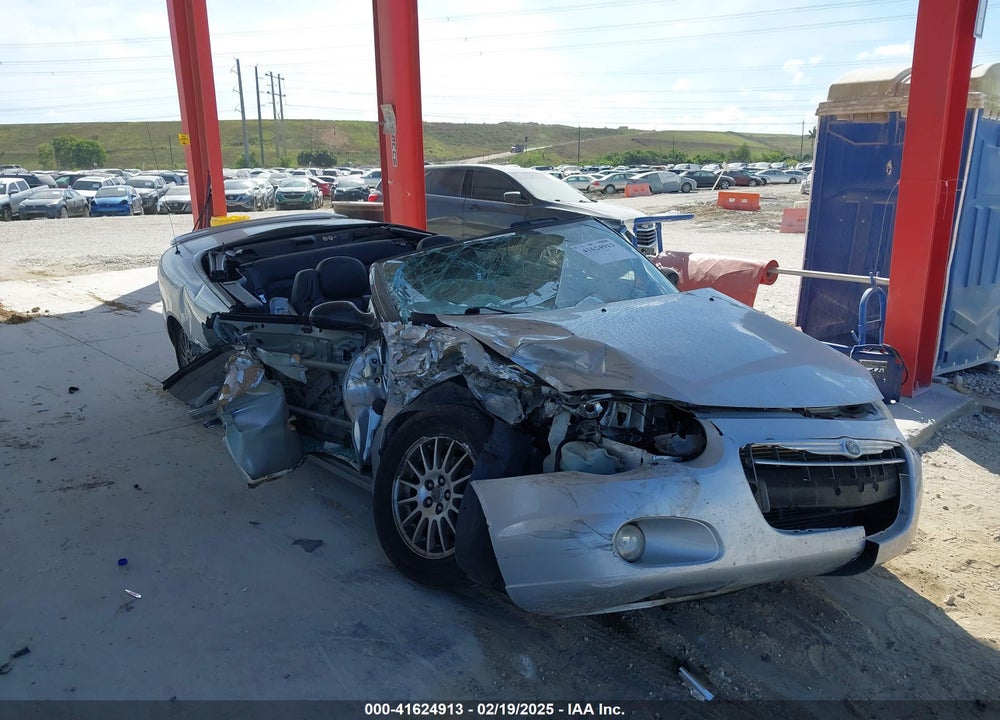 2004 CHRYSLER SEBRING LXI VIN: 1C3EL55R44N117949