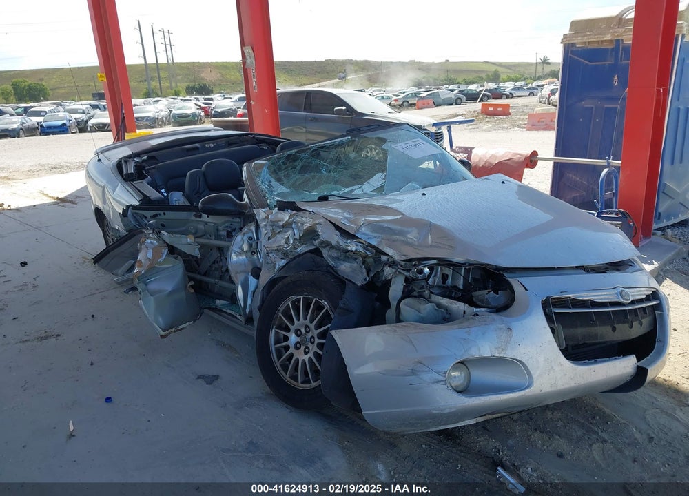 2004 CHRYSLER SEBRING LXI VIN: 1C3EL55R44N117949