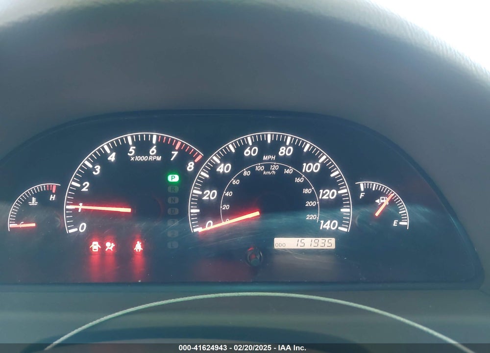2005 TOYOTA CAMRY VIN: 4T1BE30K55U598840