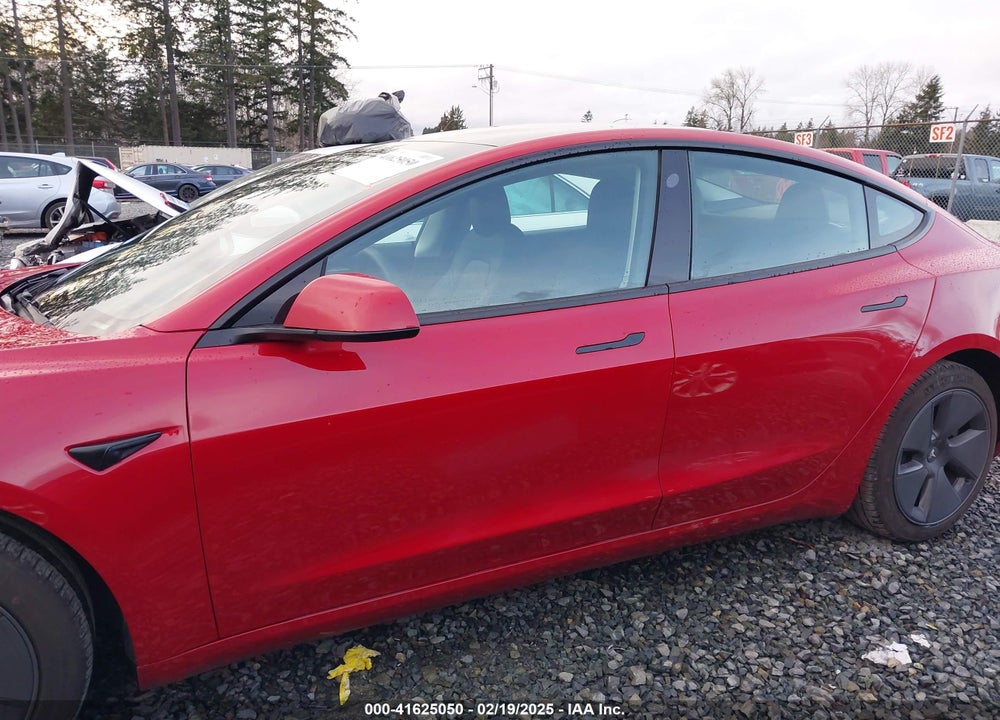 2022 TESLA MODEL 3 VIN: 5YJ3E1EA2NF133745