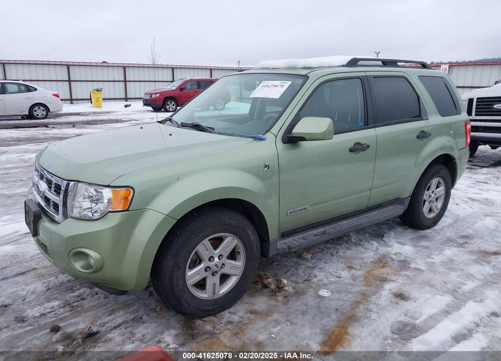 2008 FORD ESCAPE HYBRID VIN: 1FMCU59H68KE58564