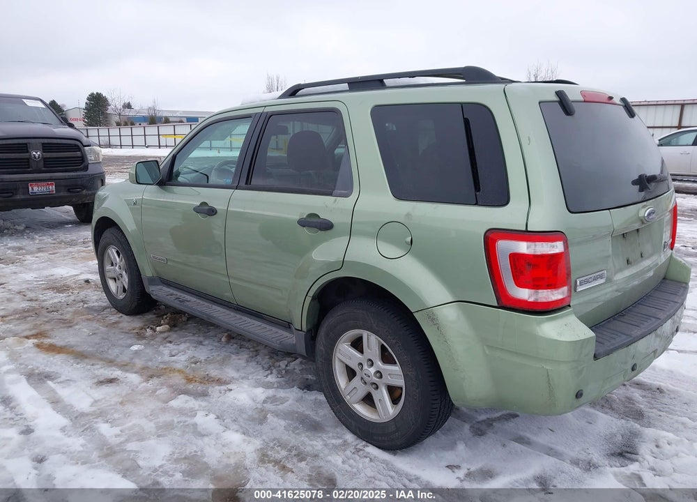 2008 FORD ESCAPE HYBRID VIN: 1FMCU59H68KE58564