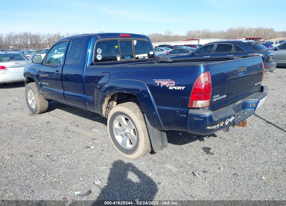 2008 TOYOTA TACOMA ACCESS CAB VIN: 5TEUU42N58Z552904