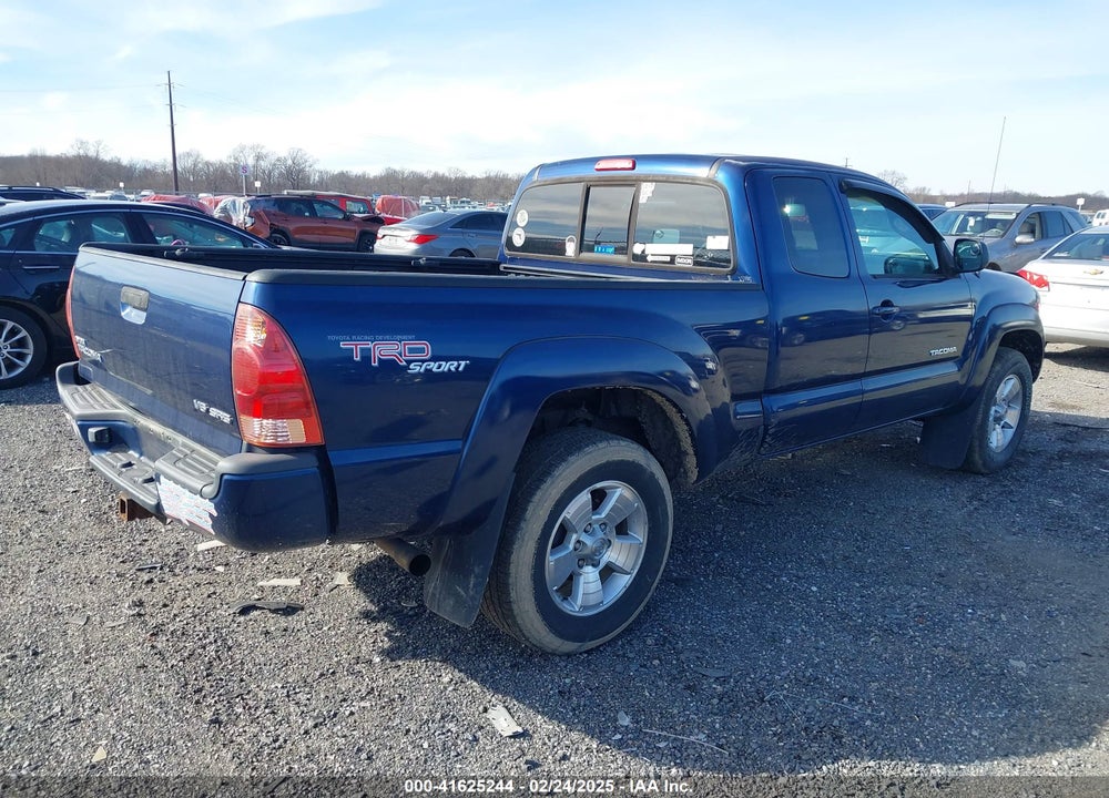 2008 TOYOTA TACOMA ACCESS CAB VIN: 5TEUU42N58Z552904