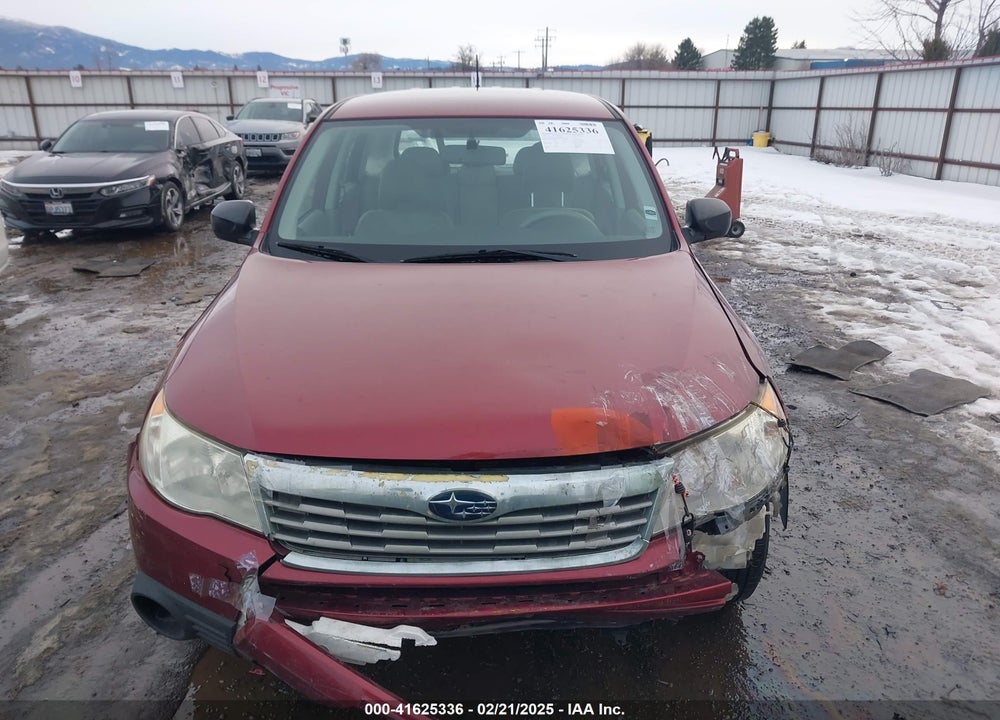 2010 SUBARU FORESTER 2.5X VIN: JF2SH6AC2AH762408