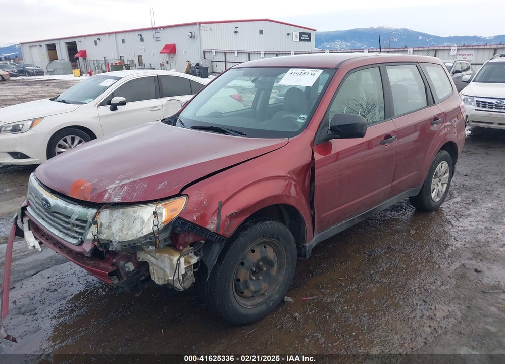2010 SUBARU FORESTER 2.5X VIN: JF2SH6AC2AH762408