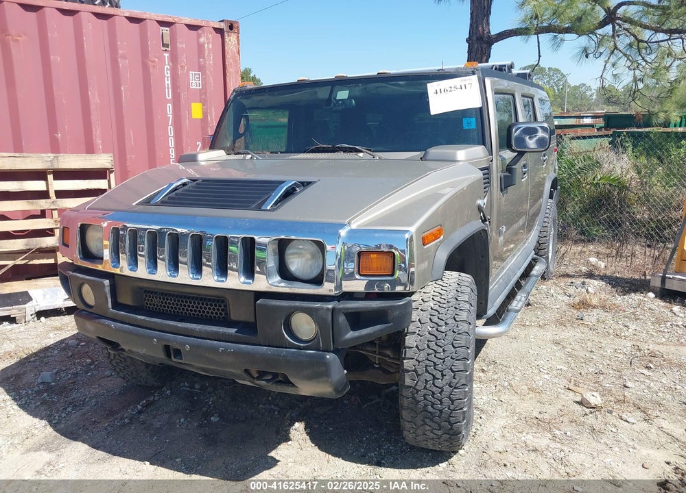 2005 HUMMER H2 SUV VIN: 5GRGN23U85H129007